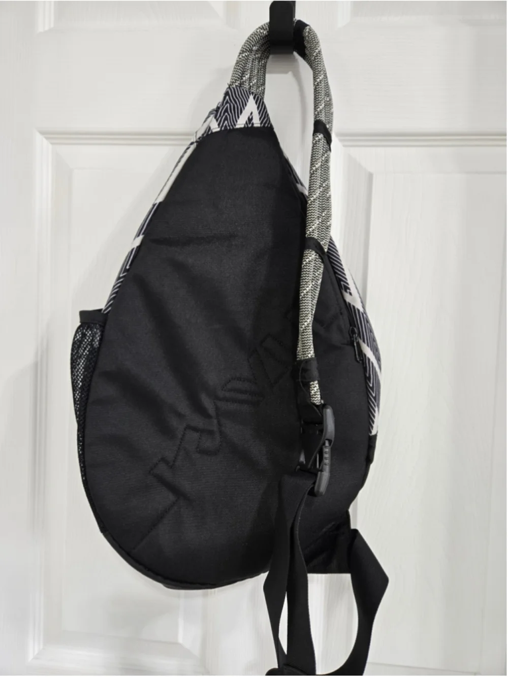 Women's KAVU Rope Bag Backpack One Size Black and White